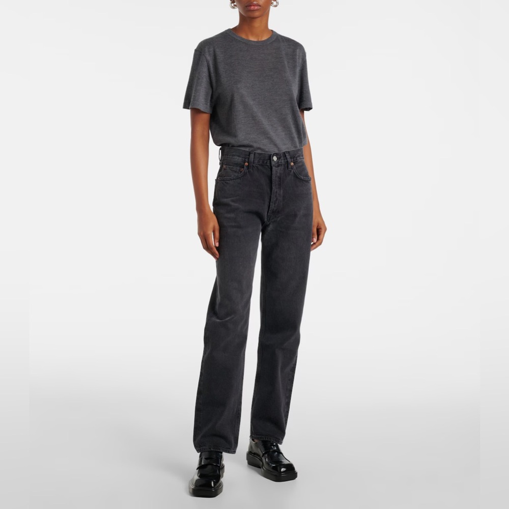 AGOLDE 90s Pinch Waist Jeans - Washed Black